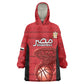 Afro Basketball Custom Egypt Wearable Blanket Hoodie Come On Pharaohs - African Pride