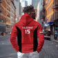 Afro Basketball Custom Egypt Zip Hoodie Come On Pharaohs - African Pride