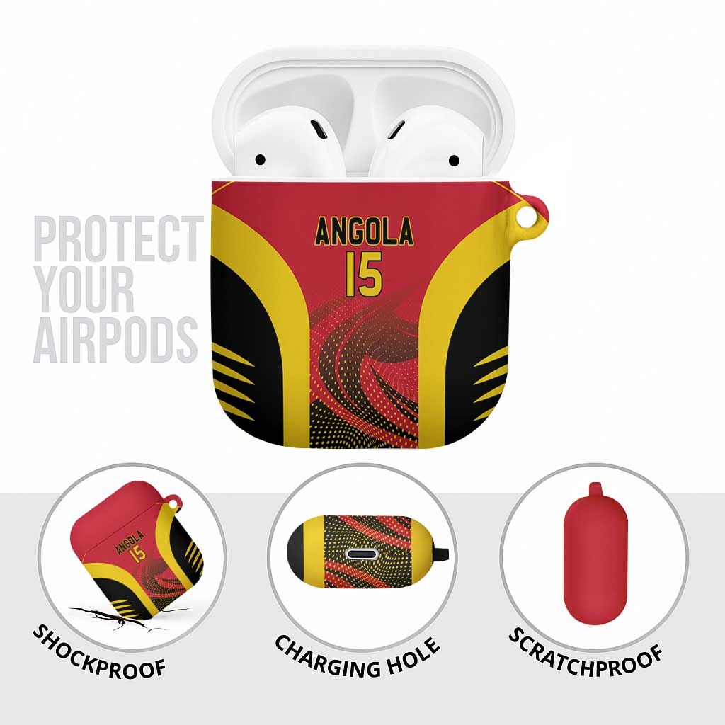 Angola Basketball Custom AirPods Case Go Champions