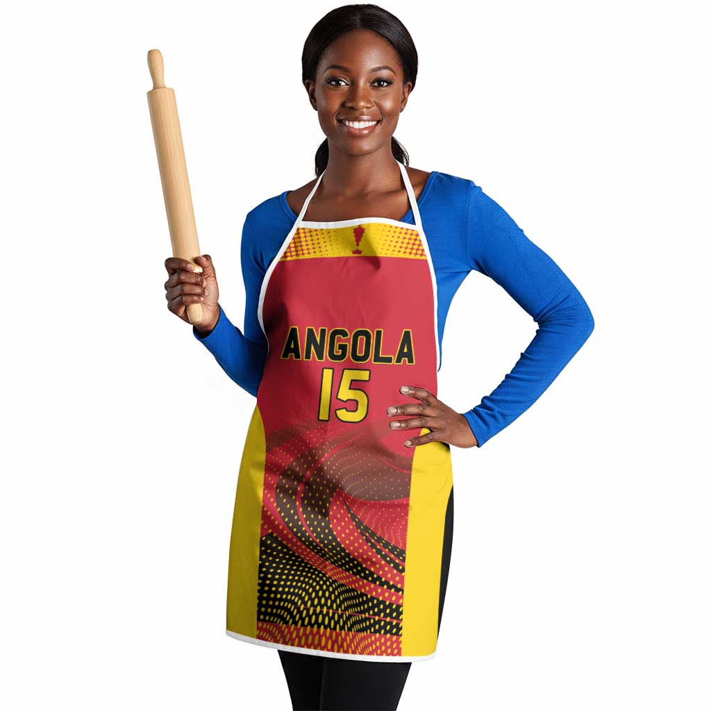 Angola Basketball Custom Apron Go Champions
