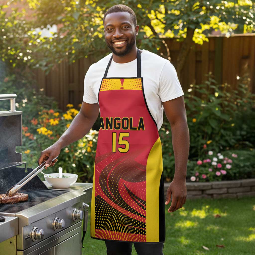 Angola Basketball Custom Apron Go Champions
