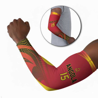 Angola Basketball Custom Arm Sleeves Go Champions
