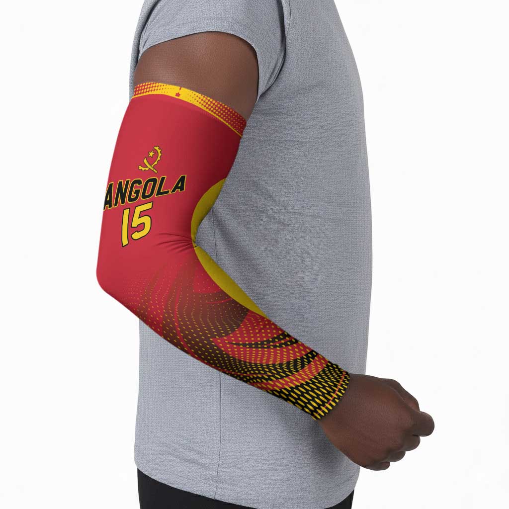 Angola Basketball Custom Arm Sleeves Go Champions