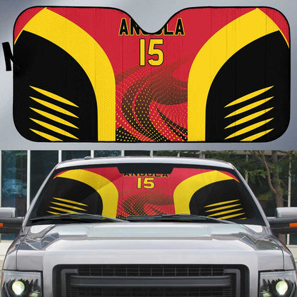 Angola Basketball Custom Auto Sun Shade Go Champions