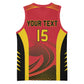 Afro Basketball Custom Angola Basketball Jersey Go Champions LT15