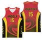 Afro Basketball Custom Angola Basketball Jersey Go Champions LT15