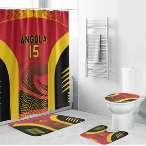 Angola Basketball Custom Bathroom Set Go Champions