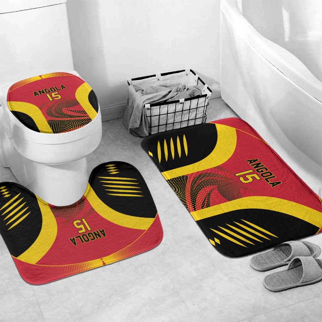Angola Basketball Custom Bathroom Set Go Champions