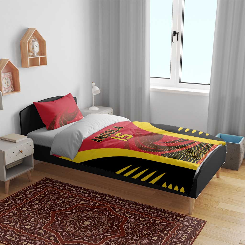 Afro Basketball Custom Angola Bedding Set Go Champions - African Pride
