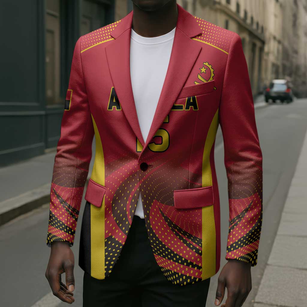 Angola Basketball Custom Blazer Go Champions