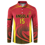 Angola Basketball Custom Button Sweatshirt Go Champions