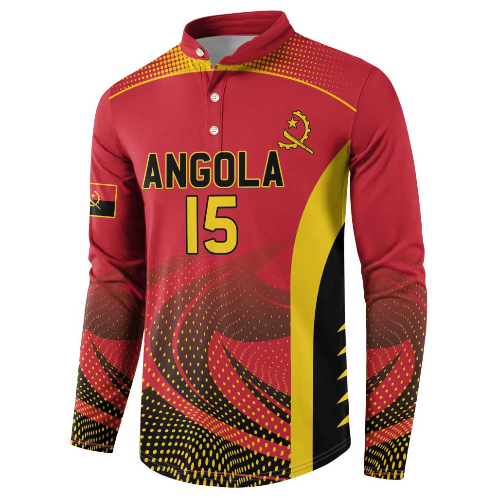 Angola Basketball Custom Button Sweatshirt Go Champions
