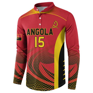 Angola Basketball Custom Button Sweatshirt Go Champions