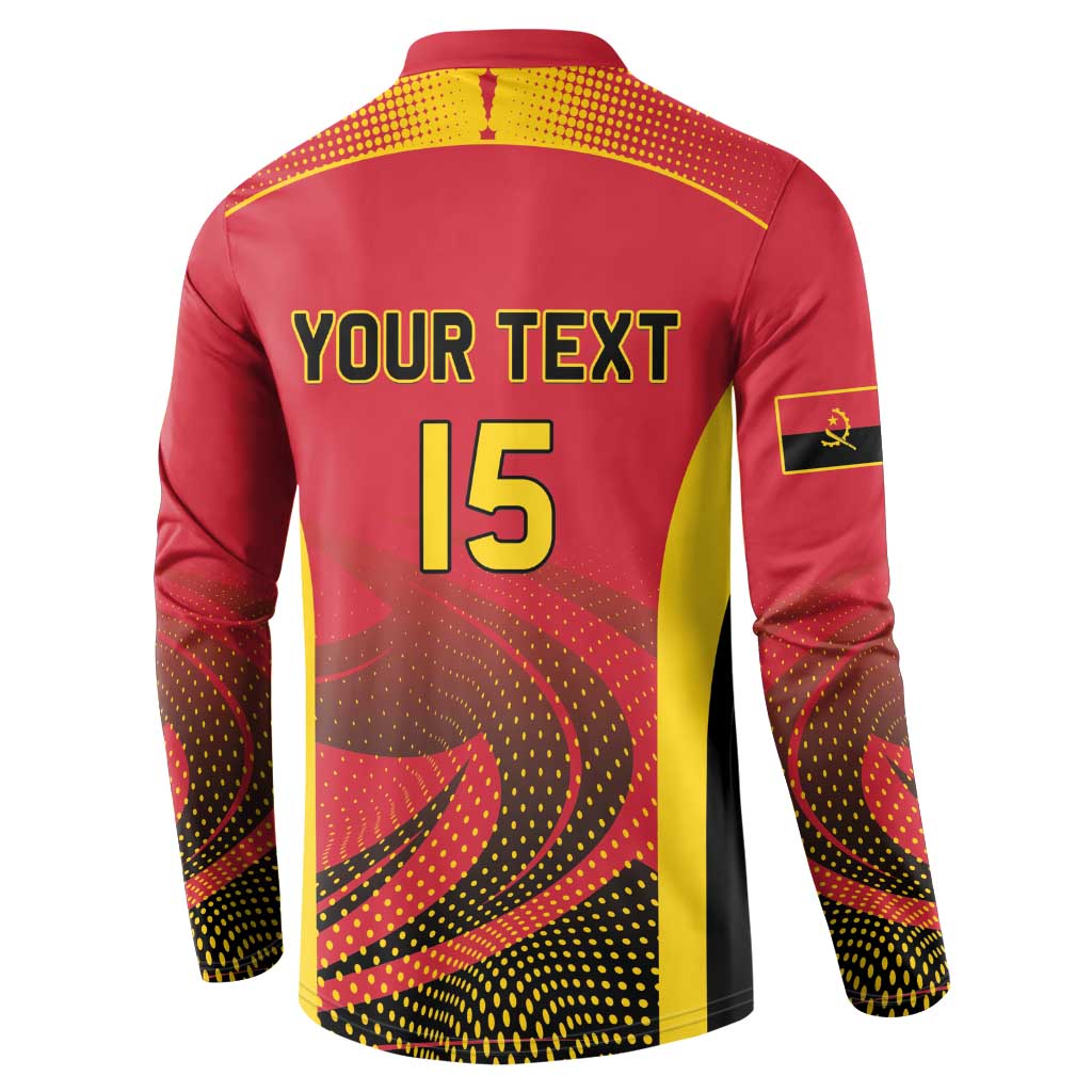 Angola Basketball Custom Button Sweatshirt Go Champions