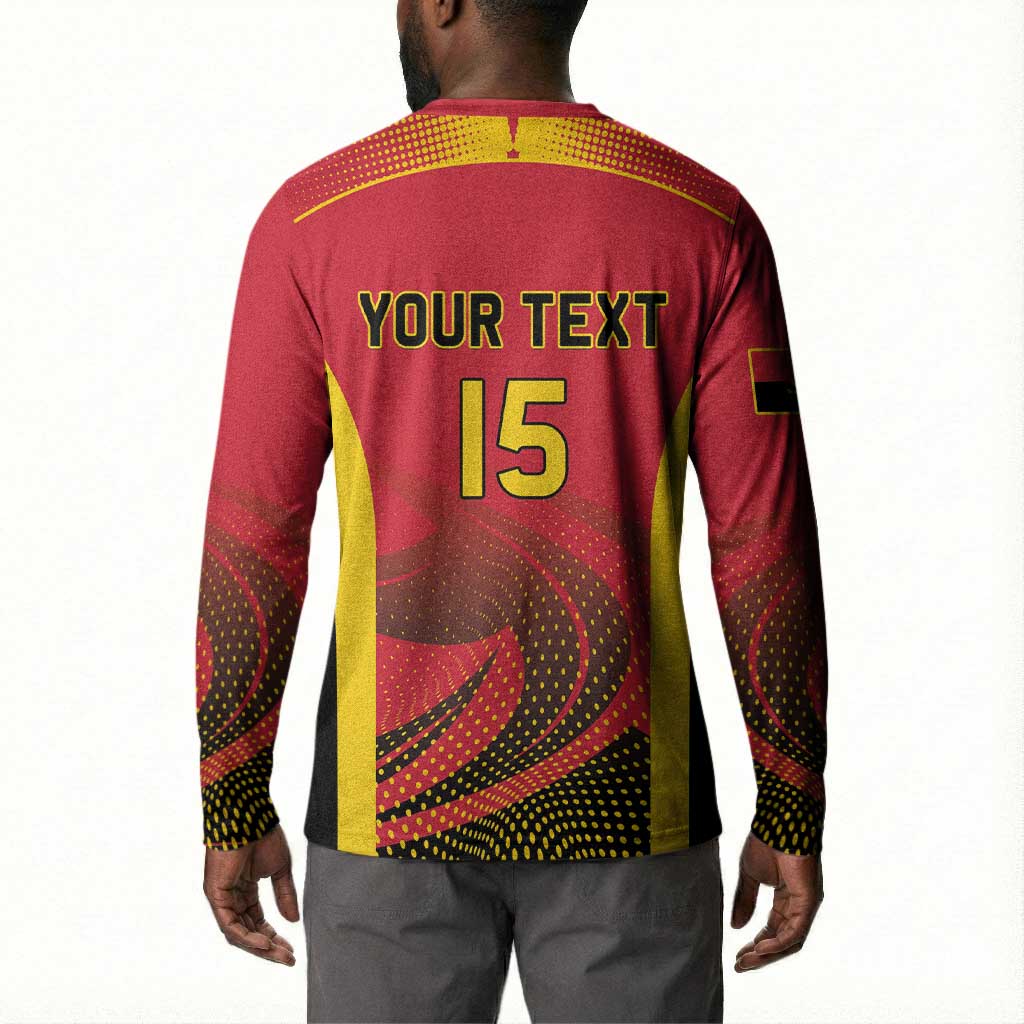Angola Basketball Custom Button Sweatshirt Go Champions
