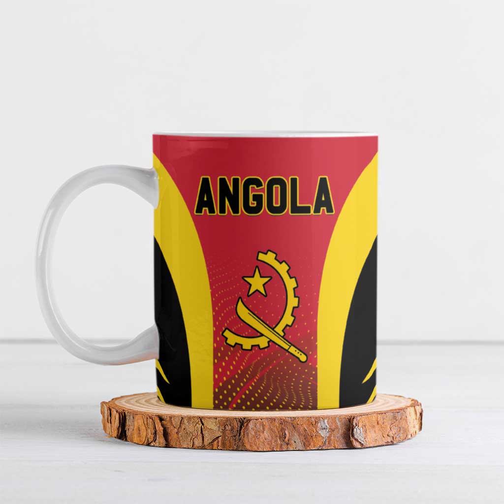 Angola Basketball Custom Ceramic Mug Go Champions
