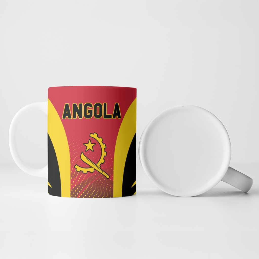 Angola Basketball Custom Ceramic Mug Go Champions