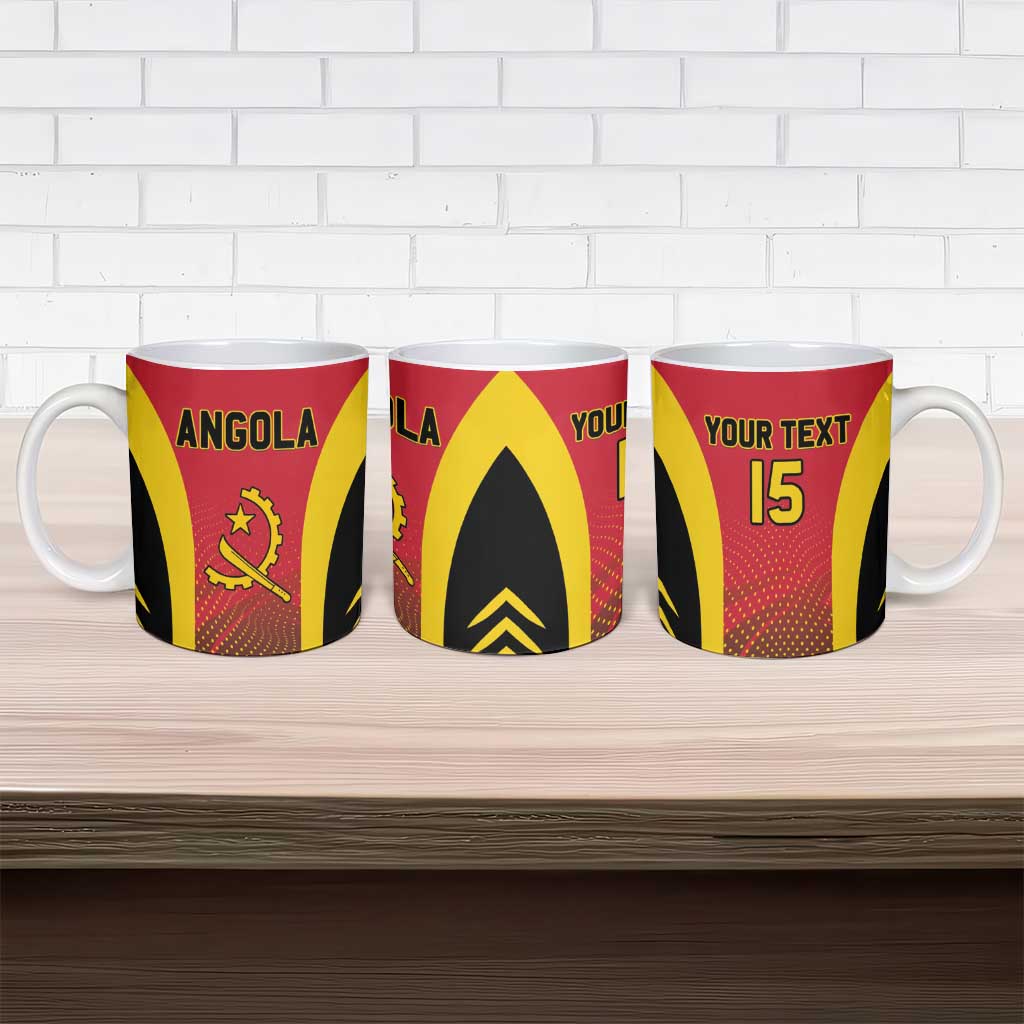 Angola Basketball Custom Ceramic Mug Go Champions