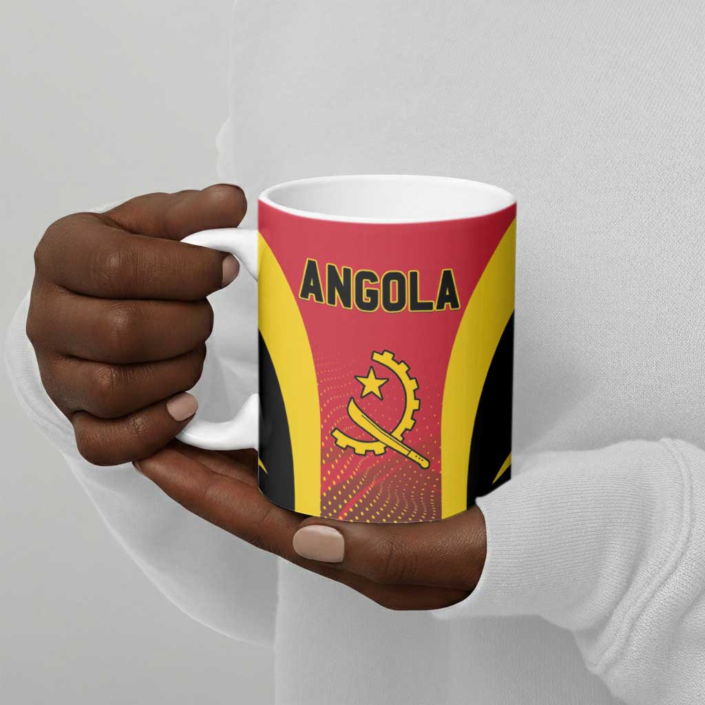 Angola Basketball Custom Ceramic Mug Go Champions