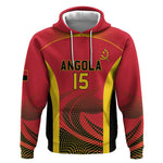 Afro Basketball Custom Angola Hoodie Go Champions - African Pride