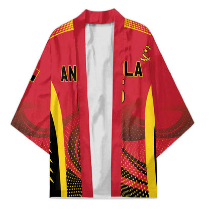 Angola Basketball Custom Kimono Go Champions