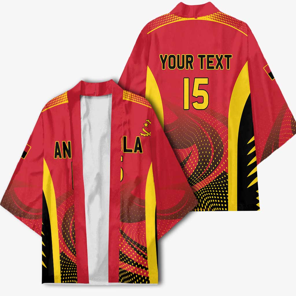 Angola Basketball Custom Kimono Go Champions