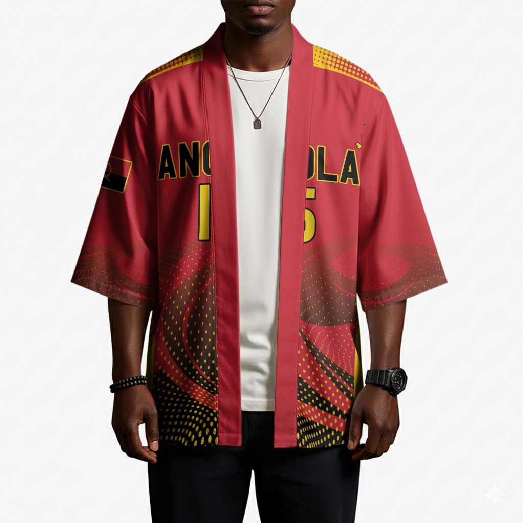 Angola Basketball Custom Kimono Go Champions