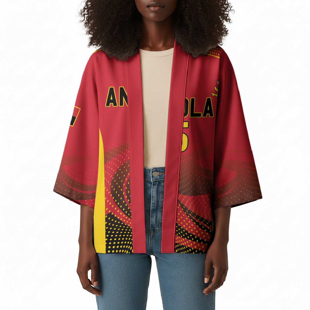 Angola Basketball Custom Kimono Go Champions