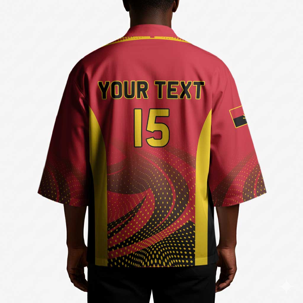 Angola Basketball Custom Kimono Go Champions