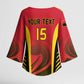 Angola Basketball Custom Kimono Sleeve Blouse Go Champions