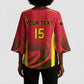 Angola Basketball Custom Kimono Sleeve Blouse Go Champions