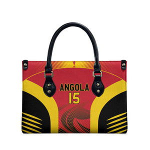 Angola Basketball Custom Leather Bag Go Champions