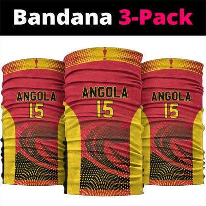 Afro Basketball Angola Neck Gaiter Go Champions LT15