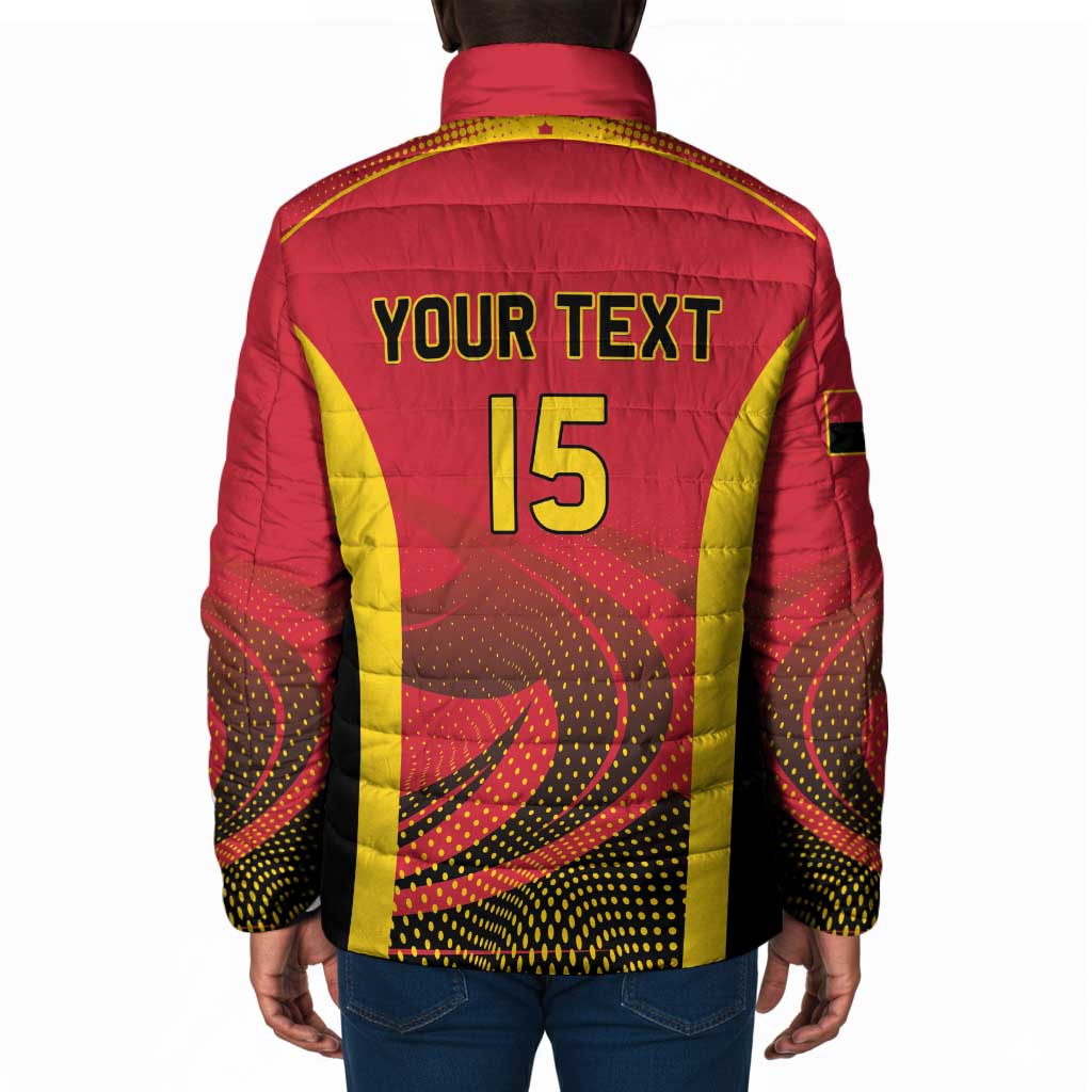 Angola Basketball Custom Padded Jacket Go Champions
