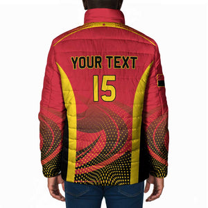Angola Basketball Custom Padded Jacket Go Champions
