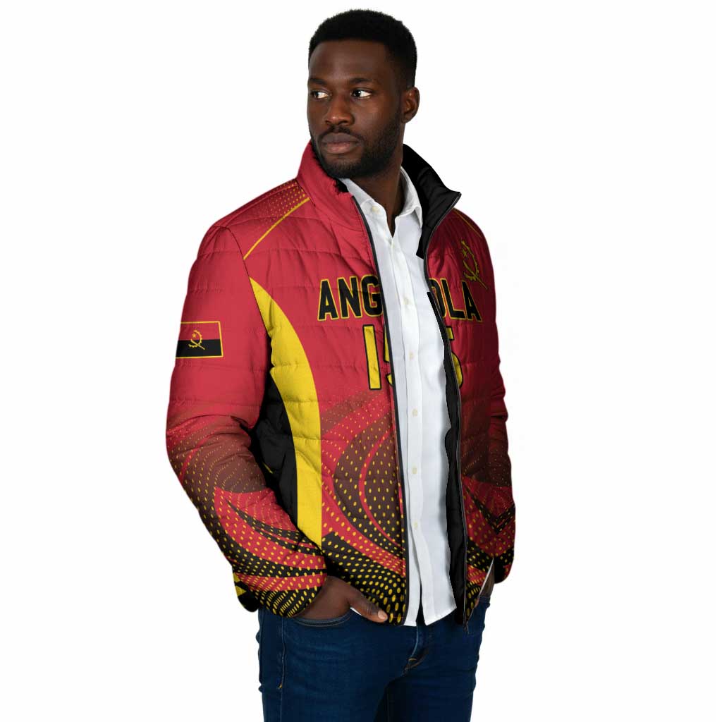 Angola Basketball Custom Padded Jacket Go Champions