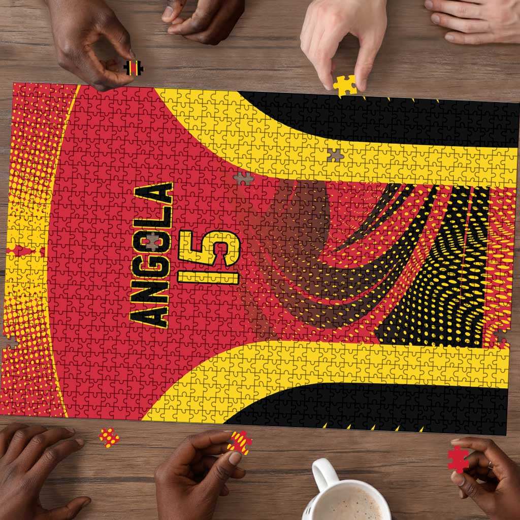 Angola Basketball Custom Puzzle Go Champions