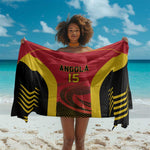 Afro Basketball Custom Angola Sarong Go Champions - African Pride