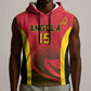 Afro Basketball Custom Angola Sleeveless Hoodie Go Champions - African Pride
