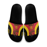 Angola Basketball Custom Slide Sandals Go Champions