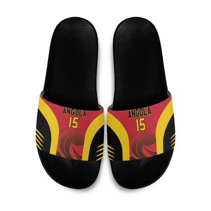 Angola Basketball Custom Slide Sandals Go Champions