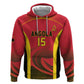 Afro Basketball Custom Angola Zip Hoodie Go Champions - African Pride