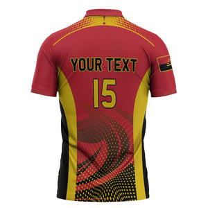Angola Basketball Custom Zipper Polo Shirt Go Champions