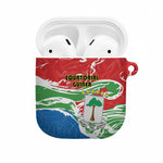 Equatorial Guinea Independence Day AirPods Case Coat Of Arms With Map