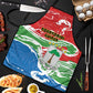 Equatorial Guinea Independence Day Apron Coat Of Arms With Map