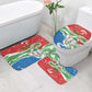 Equatorial Guinea Independence Day Bathroom Set Coat Of Arms With Map