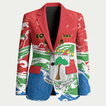 Personalized Equatorial Guinea Independence Day Blazer Coat Of Arms With Map