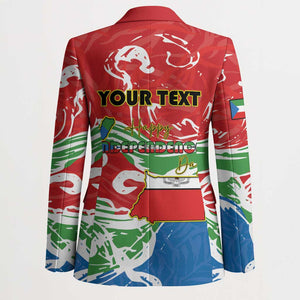 Personalized Equatorial Guinea Independence Day Blazer Coat Of Arms With Map