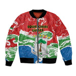 Equatorial Guinea Personalized Bomber Jacket Happy Independence Day - African Pride