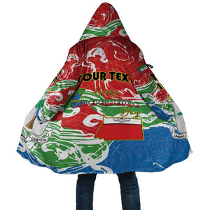 Personalized Equatorial Guinea Independence Day Cloak Coat Of Arms With Map